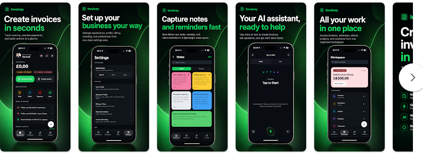 Invoicey for Android — Application mobile · Android project by DotVertex