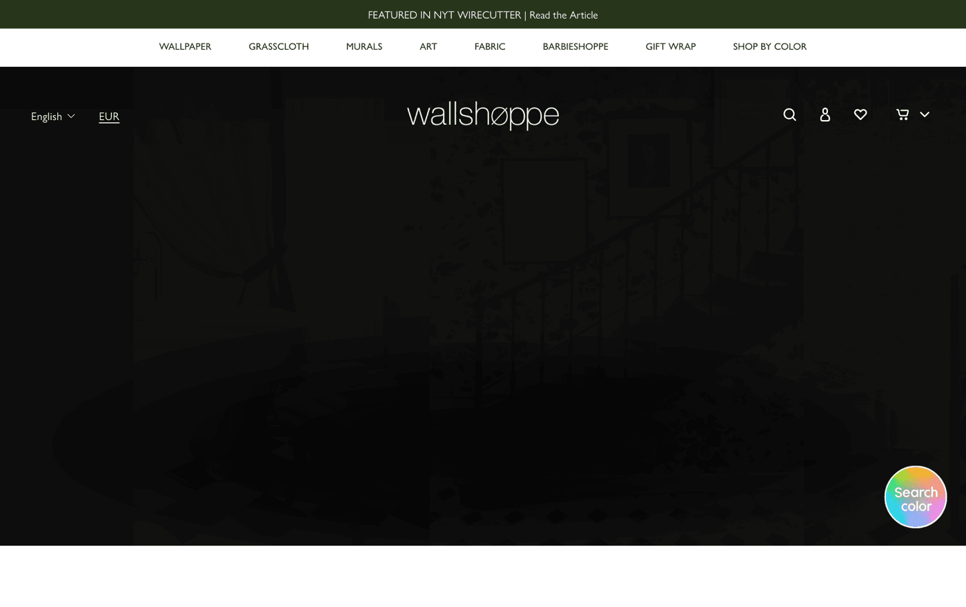 Wallshoppe — E-commerce · Home Decor case study by DotVertex